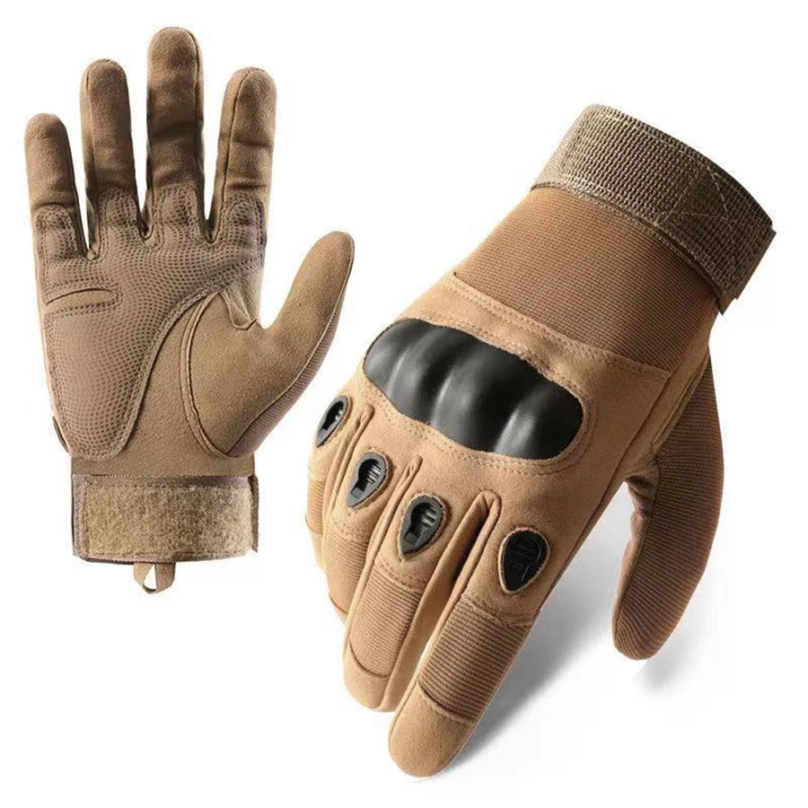 Tactical gloves, full-finger, all-season, outdoor, mountaineering,