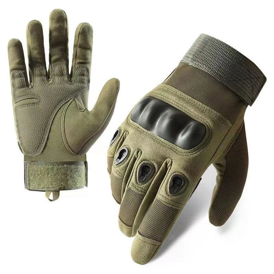 Tactical gloves, full-finger, all-season, outdoor, mountaineering,
