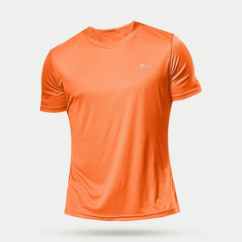 Summer Mens Quick Dry Running Bodybuilding Shirts Sport Gym t Shirt
