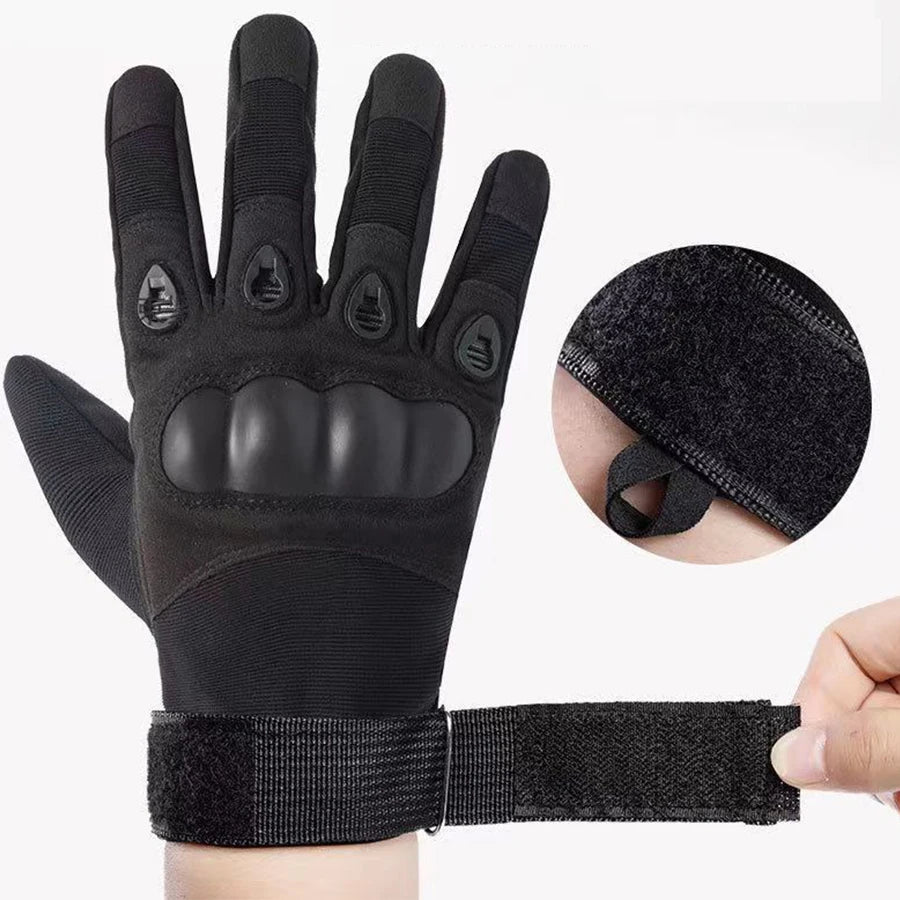 Tactical gloves, full-finger, all-season, outdoor, mountaineering,